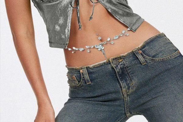 Sexy Rhinestone Waist Body Chain Jewelry Crystal Thong Panties Elastic G  String Briefs Rave Rhinestone Thong Underwear Bikini Crystal Waist Belly  Chain for Women (Body Chain) : : Clothing, Shoes & Accessories