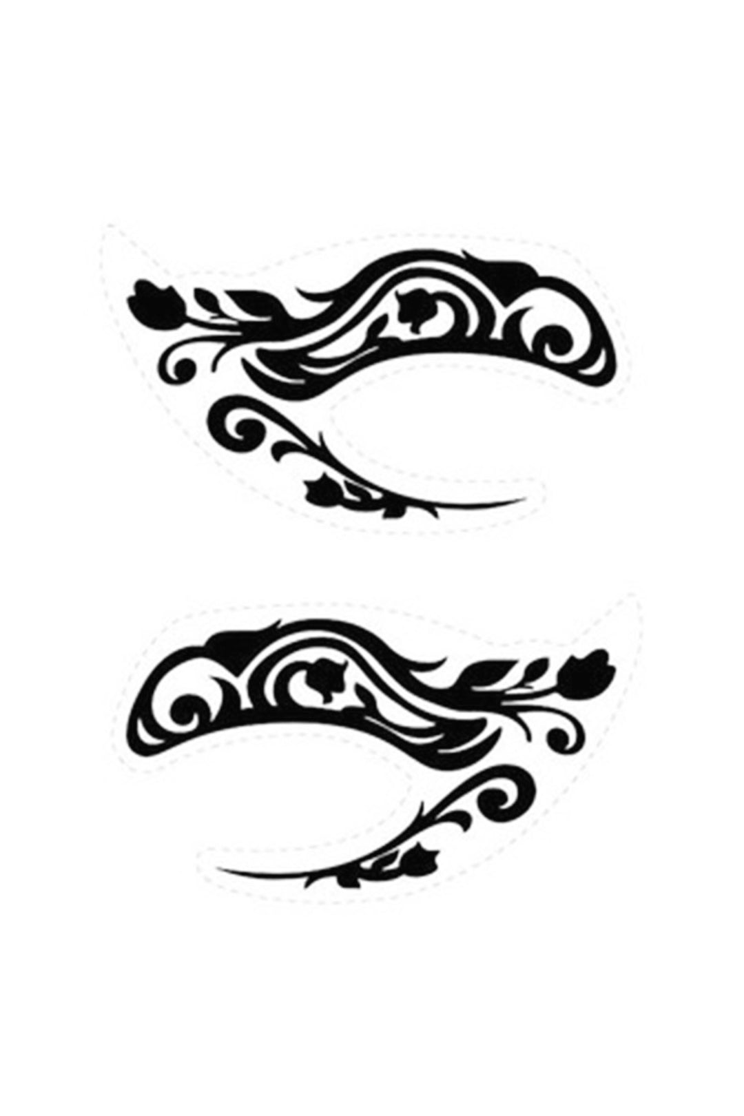 Edgy Eyeliner Semi Permanent Temporary Tattoo Pack, Available in Different Designs (48 Hour Dispatch)