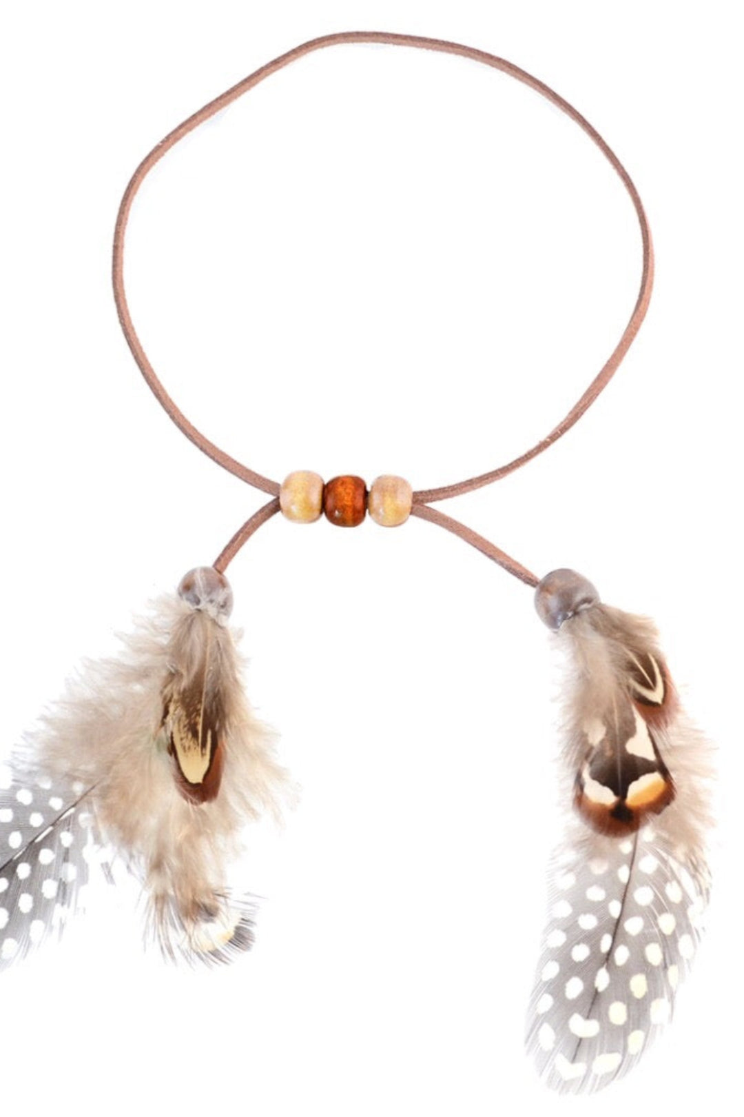 Y2K Festival Owl Feather Beaded Armlet Arm Cuff, Arm Bracelet