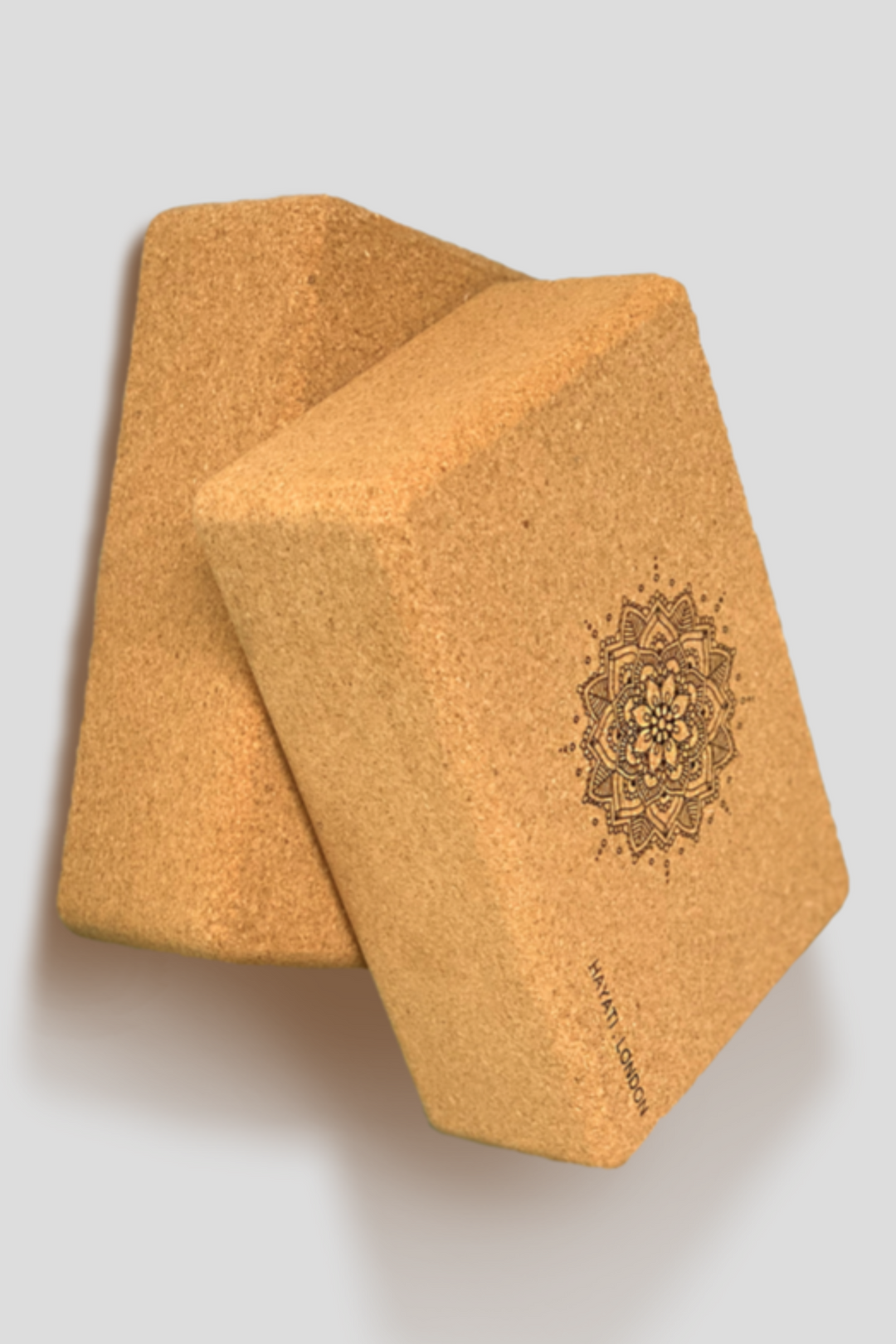 Natural Cork Yoga Block - Hayati London