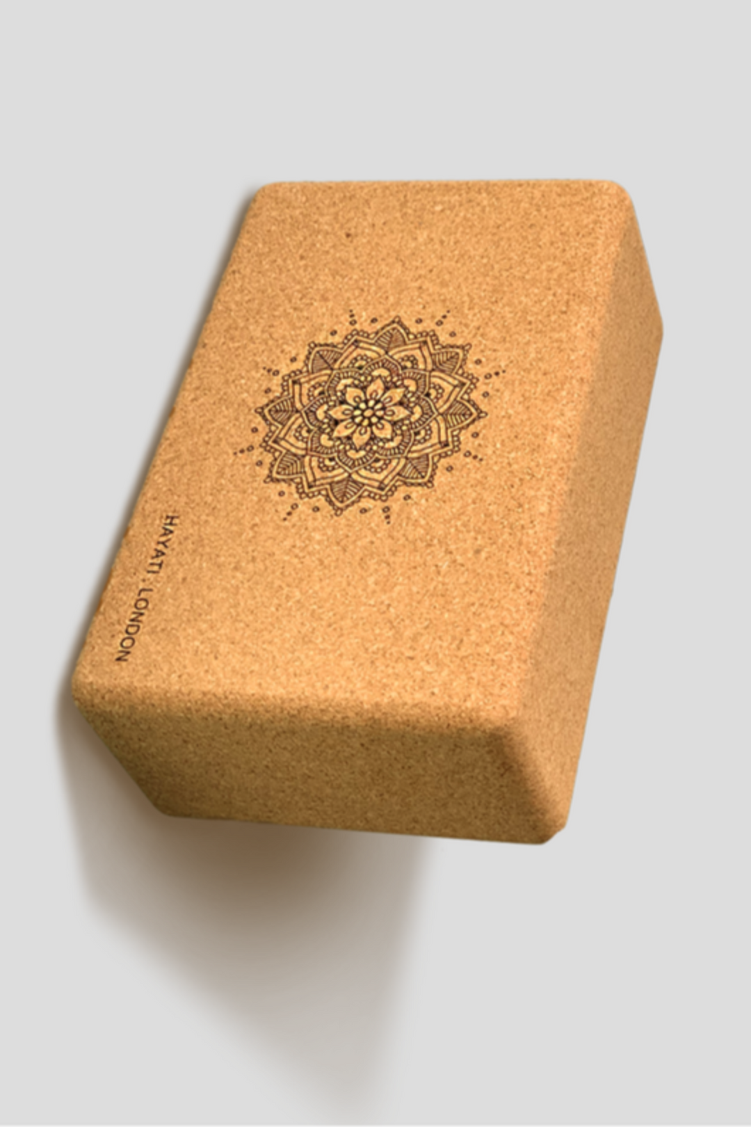 Natural Cork Yoga Block - Hayati London