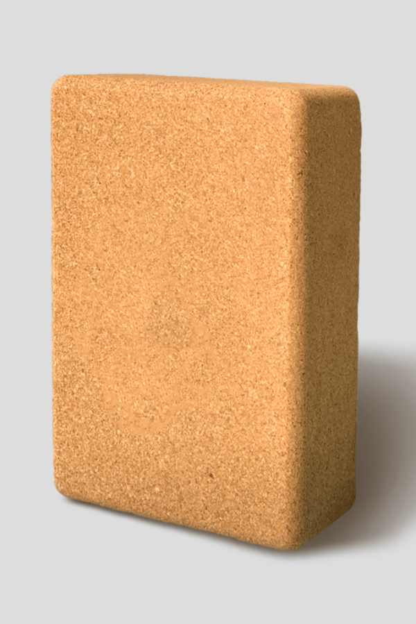 Natural Cork Yoga Block - Hayati London