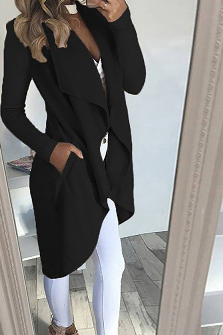 Oversized Open Front Trench Coat, Available in 4 Colors