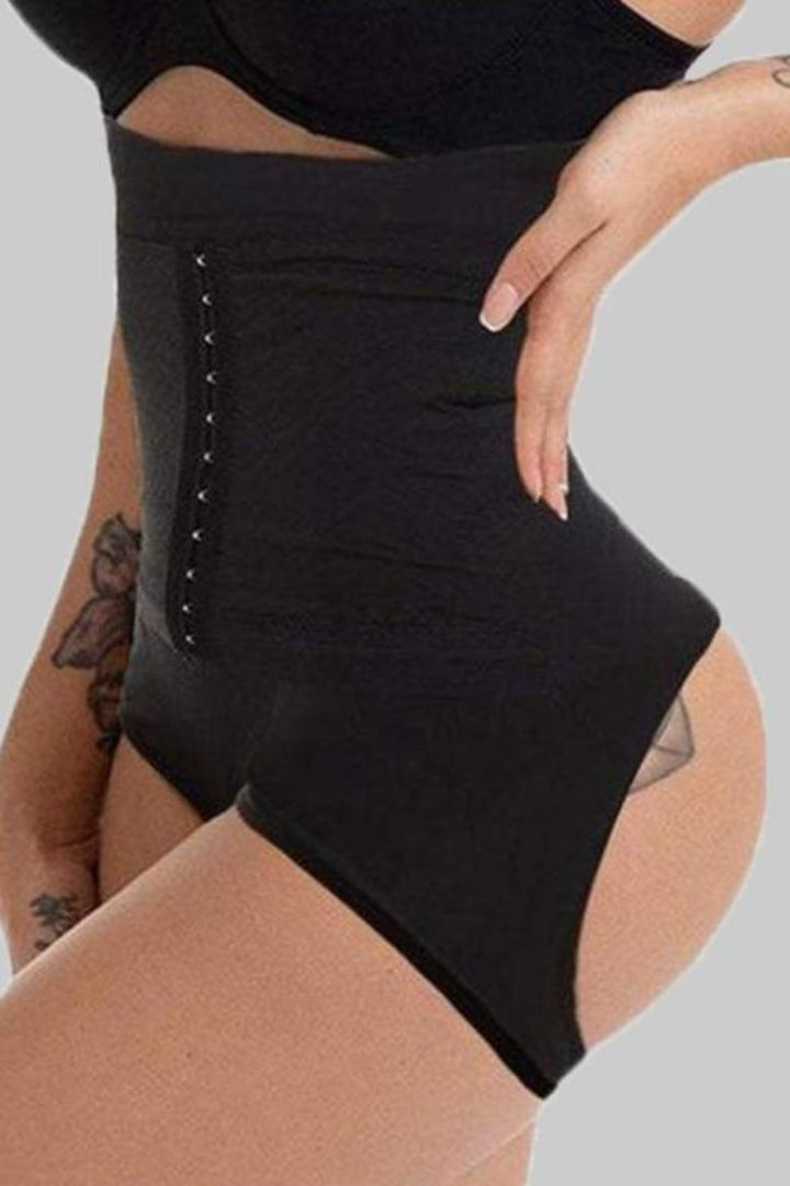 Slimming Body Shaper Waist Trainer Bodysuit Women Push Up Butt Lifter Strap Waist Cincher Tummy Control Shapewear. Size XL: See Chart. - Hayati London