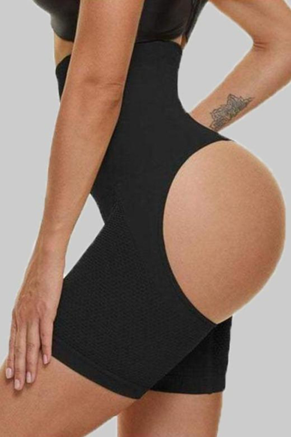 Slimming Body Shaper Waist Trainer Bodysuit Women Push Up Butt Lifter Strap Waist Cincher Tummy Control Shapewear. Size XL: See Chart. - Hayati London