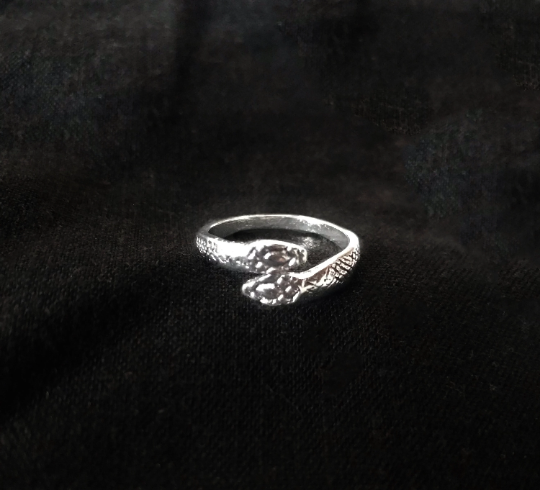 Snake Ring, Silver Ring, Adjustable ring, Ideal for Party, Gift