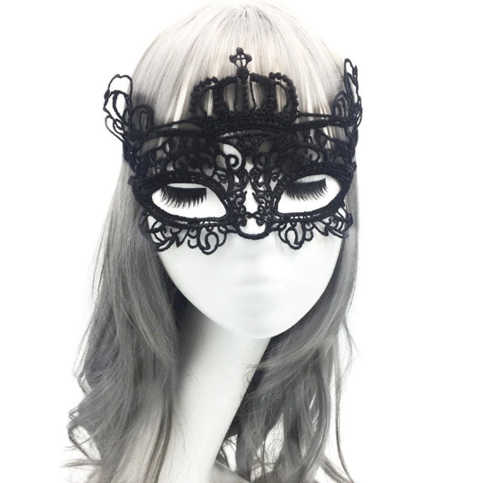 Black Lace Eye Mask, Masquerade Mask, Cosplay Play, Hen Night Party, Theatre, Dress Up, Fancy Dress Mask