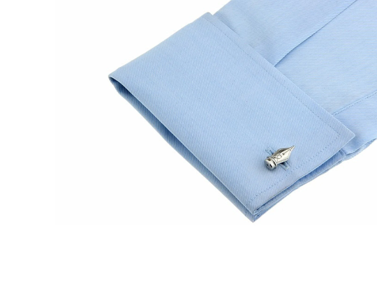 Stunning Cufflinks, Silver finish, Perfect Gift