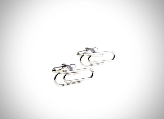 Stunning Cufflinks, Silver finish, Perfect Gift