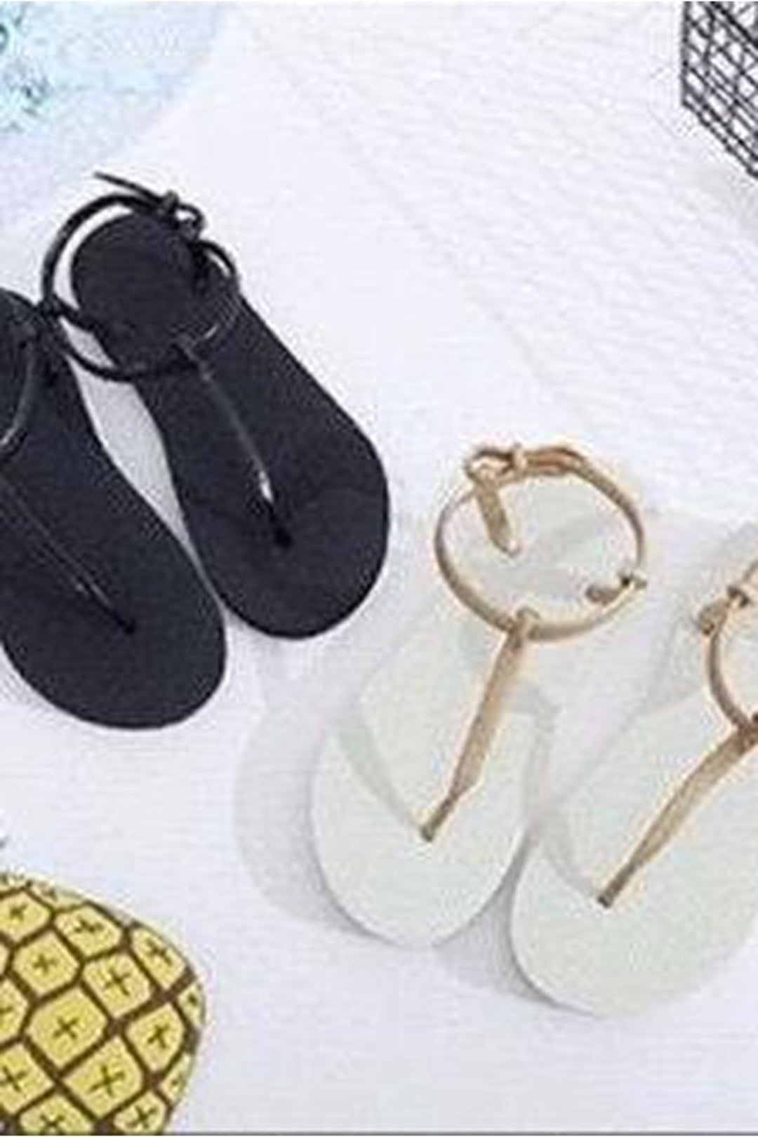 Flip-flop, Sandals, Stretch Strap. Comfortable, lightweight.  Comfortable Summer Holidays Beach Pool Shower Sandals. - Hayati London