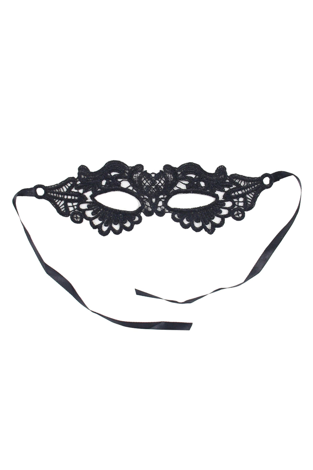 Lace Masquerade Face Mask, Adjustable Beautiful Black Lace Mask, Perfect for Parties, Fancy Dress, Prom, Halloween