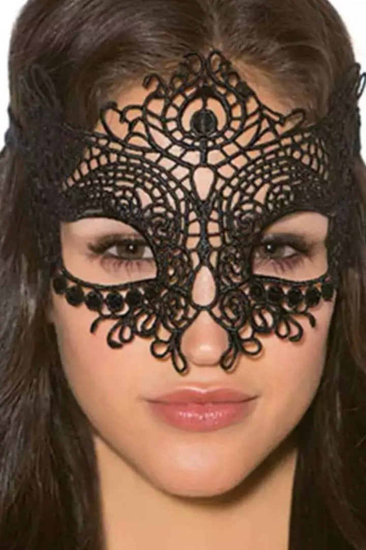 Women's Lace Eye Mask Lady Cutout Mask For Masquerade Play Theatre Opera Role Play Party Fancy Dress Costume Cosplay