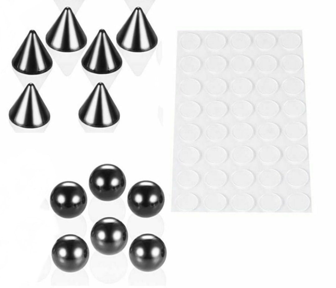 Fake Piercing, Fake Nose Stud, Eyebrow Sticker Face Piercing Body Jewelry Stainless Steel Chin Stud, Party Makeup  (48 Hour Dispatch)