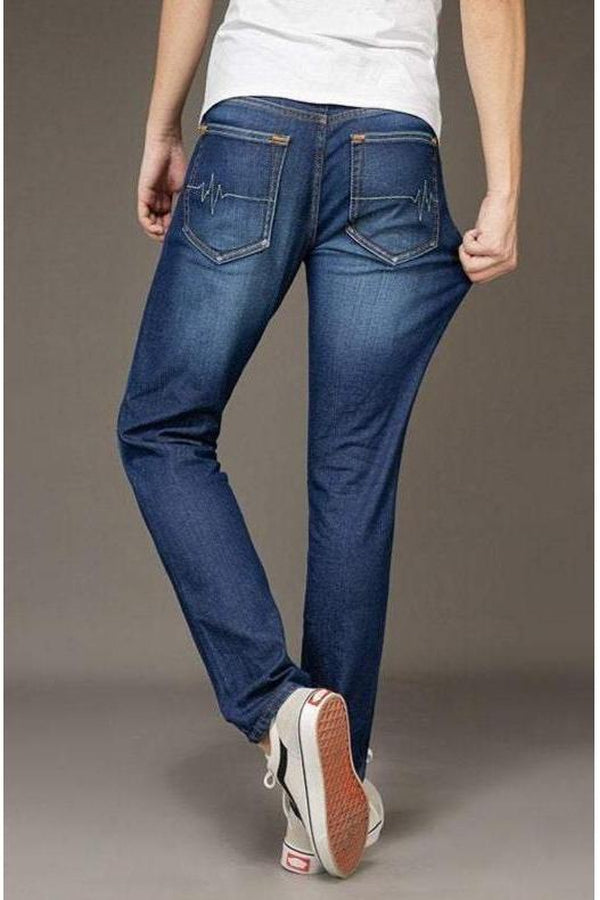 Men's Denim  Summer Jeans, Lightweight, Straight Leg, Casual Comfortable Classic Trousers, Pants, Plain, Smart, High Quality, Strong Fabric - Hayati London