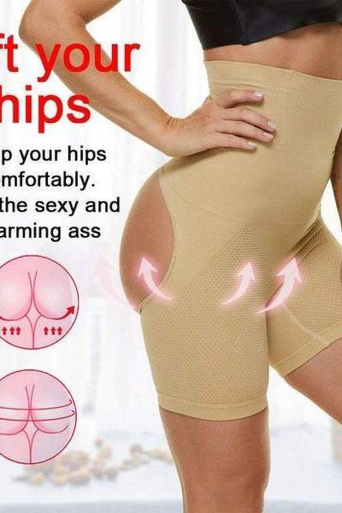 Slimming Body Shaper Women Sexy Push Up Butt Lifter Strap Butt