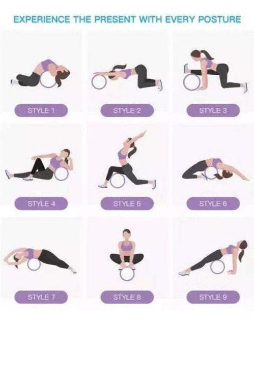 Yoga, Pilates Wheel - Hayati London